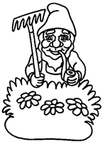 Disegno 6 Nani da giardino