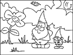 Disegno 7 Nani da giardino