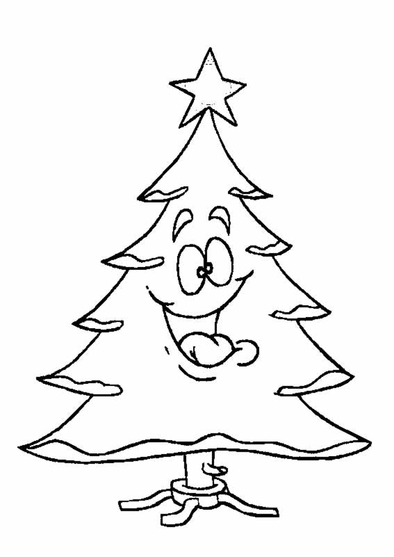 Disegno 36 Natale alberi