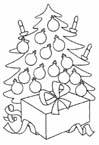 Disegno 18 Natale alberi