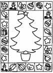 Disegno 20 Natale alberi