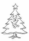 Disegno 36 Natale alberi