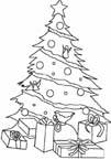 Disegno 8 Natale alberi
