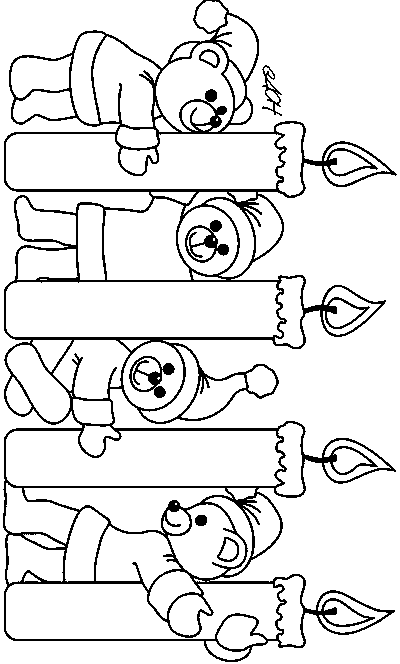 Disegno 15 Natale animali