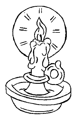 Disegno 27 Natale candele