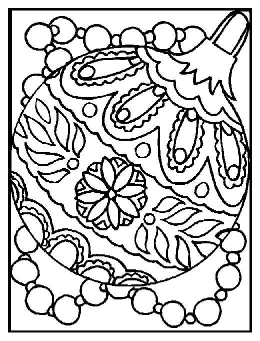 Disegno 1 Natale palline