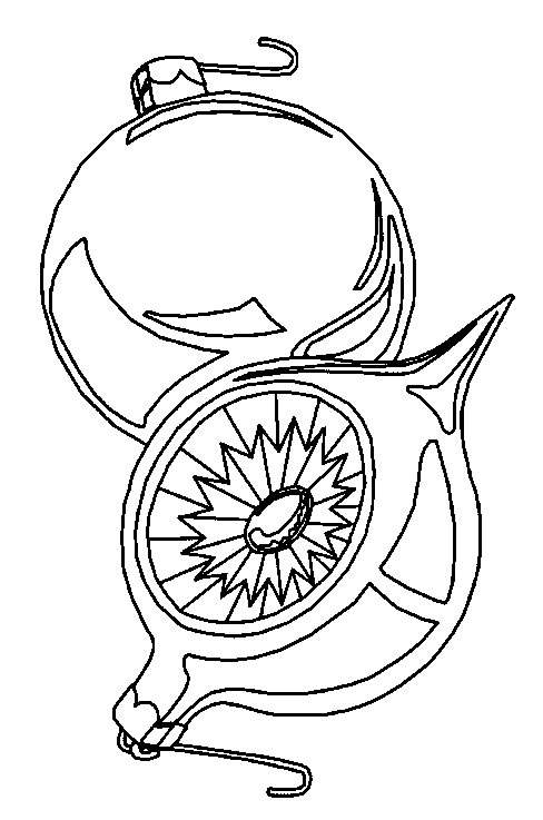 Disegno 17 Natale palline