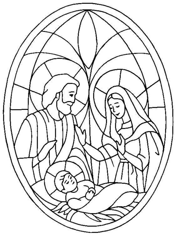 Disegno 12 Natale presepe