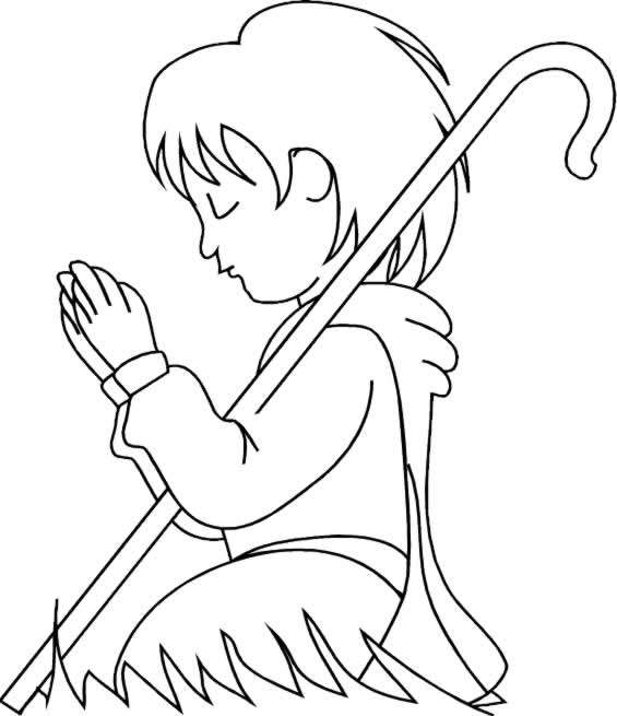 Disegno 17 Natale presepe