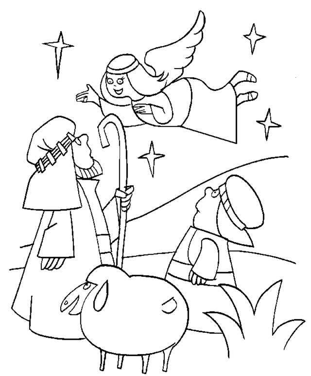 Disegno 19 Natale presepe