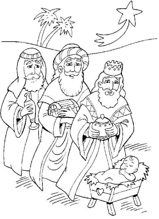 Disegno 32 Natale presepe