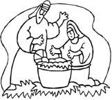 Disegno 26 Natale presepe