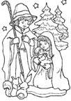 Disegno 39 Natale presepe