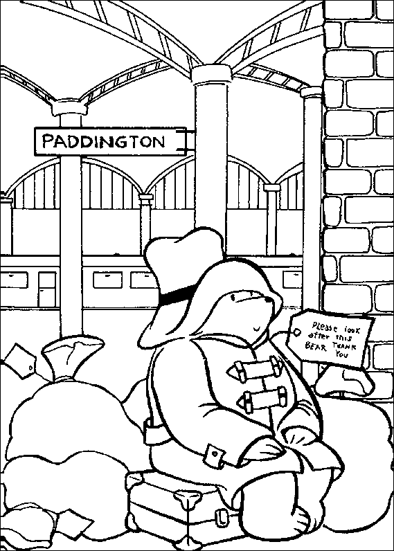 Disegno 4 Paddington bear