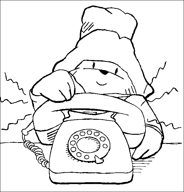 Disegno 7 Paddington bear