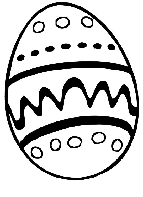 Disegno 4 Pasqua uova