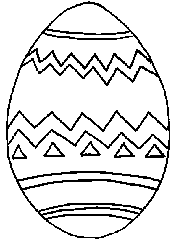 Disegno 5 Pasqua uova