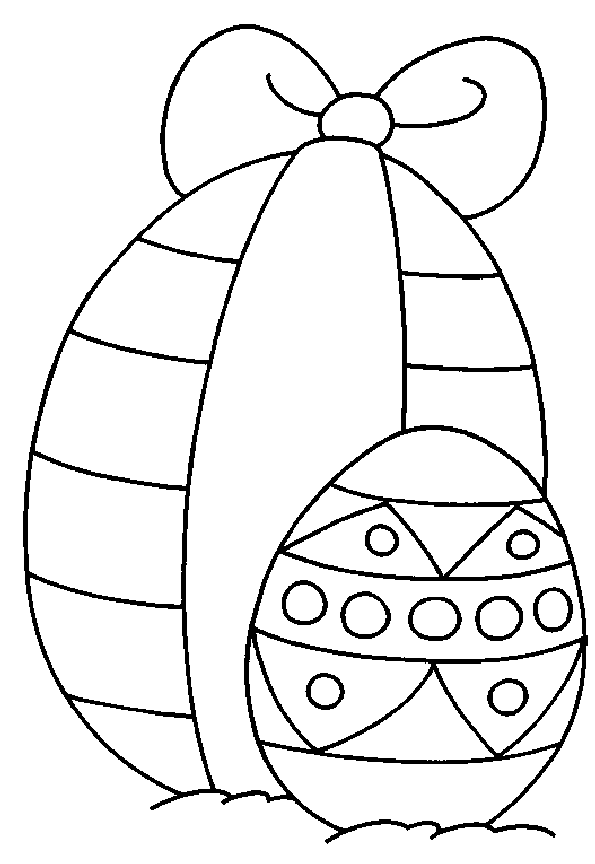 Disegno 7 Pasqua uova