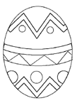 Disegno 10 Pasqua uova
