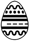 Disegno 16 Pasqua uova