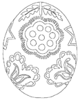 Disegno 20 Pasqua uova