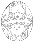 Disegno 21 Pasqua uova