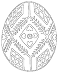 Disegno 22 Pasqua uova