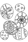 Disegno 45 Pasqua uova
