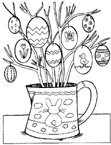 Disegno 55 Pasqua uova