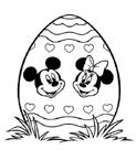 Disegno 41 Pasqua walt disney
