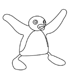 Disegno 5 Pingu