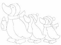 Disegno 12 Pinguini