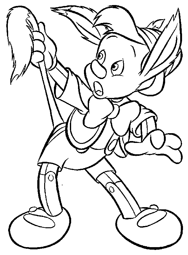 Disegno 17 Pinocchio