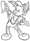 Disegno 17 Pinocchio