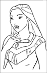 Disegno 3 Pocahontas