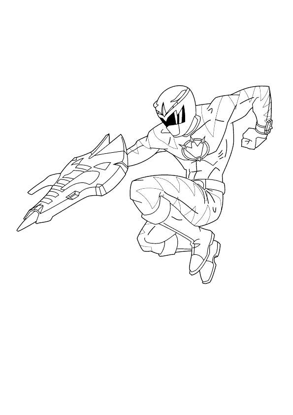 Disegno 17 Power rangers