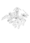 Disegno 8 Power rangers