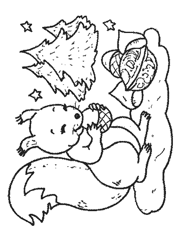 Disegno 38 Scoiattolo