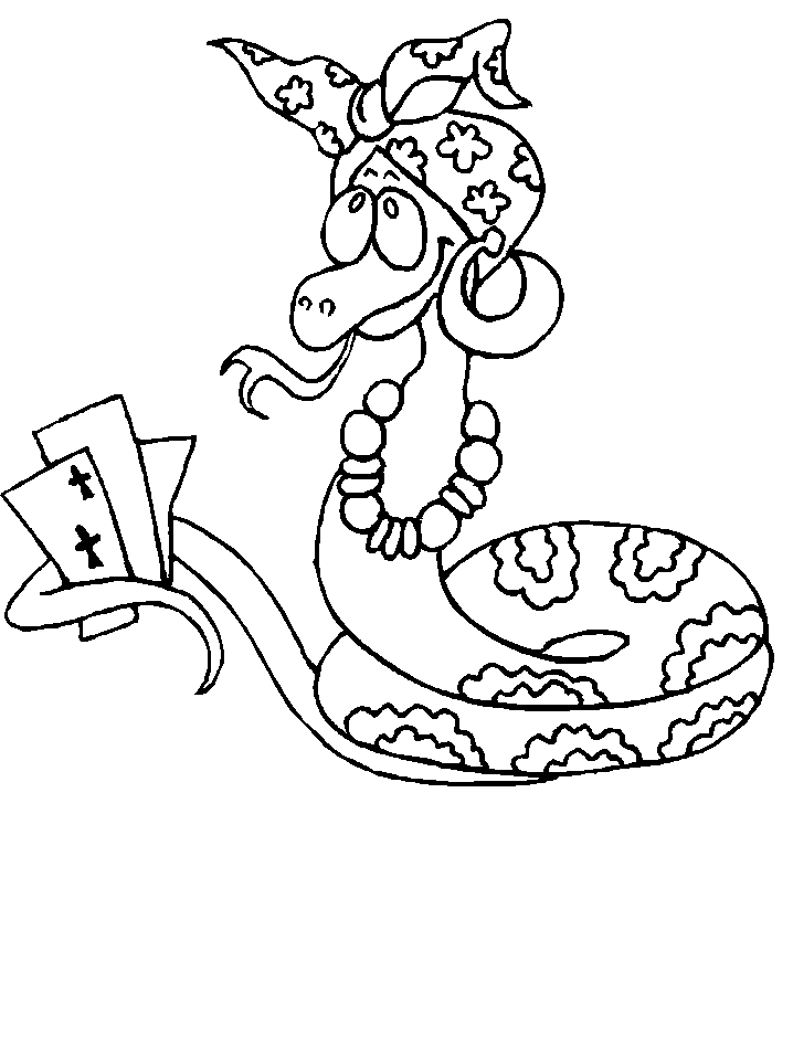Disegno 35 Serpenti