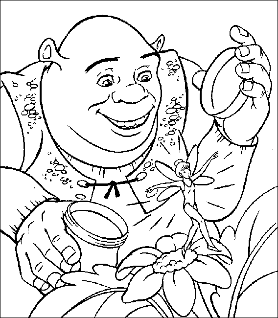 Disegno 10 Shrek