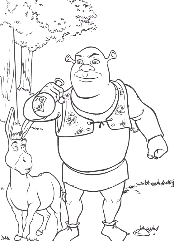 Disegno 19 Shrek