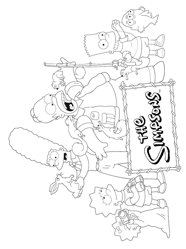Disegno 45 Simpson