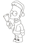 Disegno 25 Simpson