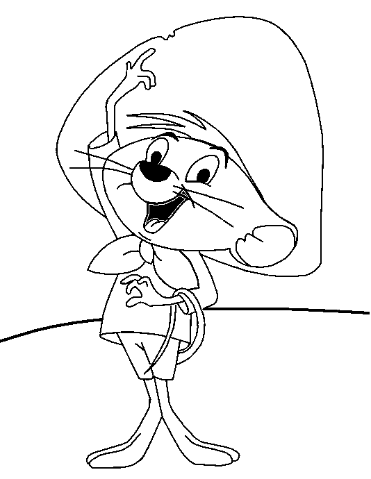 Disegno Speedy Gonzales 3