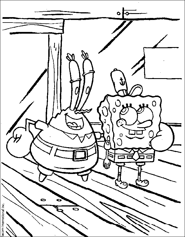 Disegno 8 Spongebob