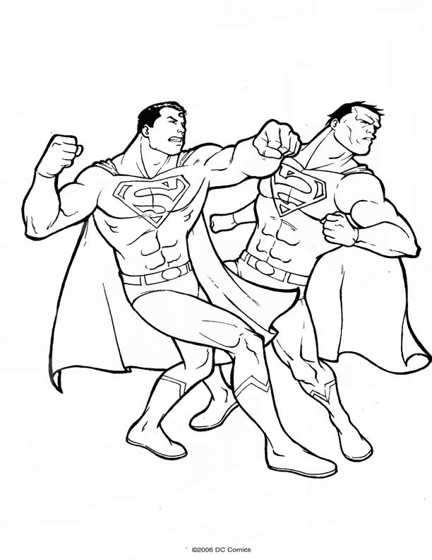 Disegno 17 Superman