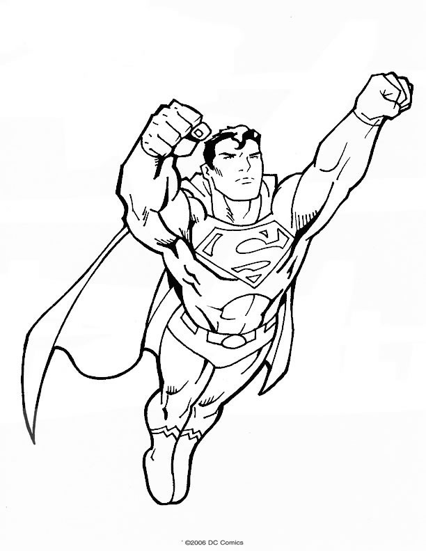 Disegno 20 Superman