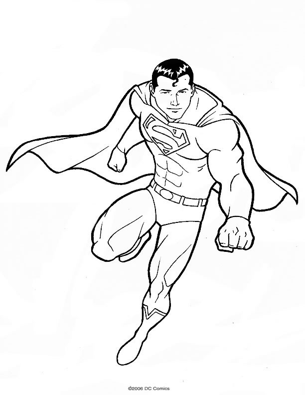 Disegno 38 Superman