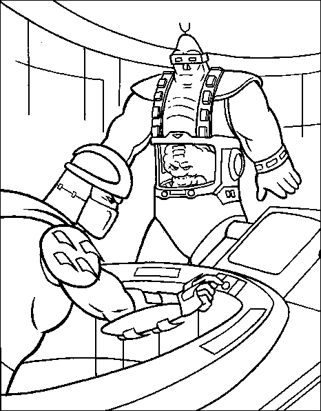 Disegno 7 Tartarughe ninja