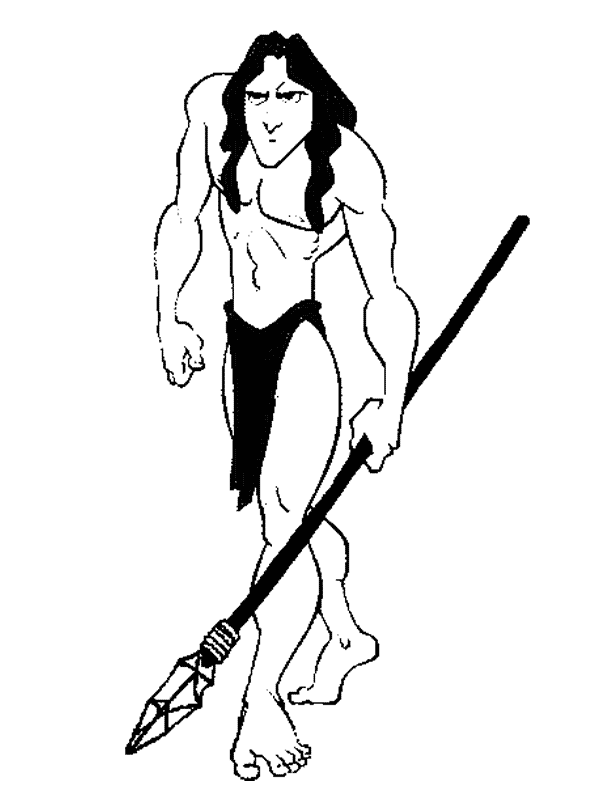 Disegno 12 Tarzan